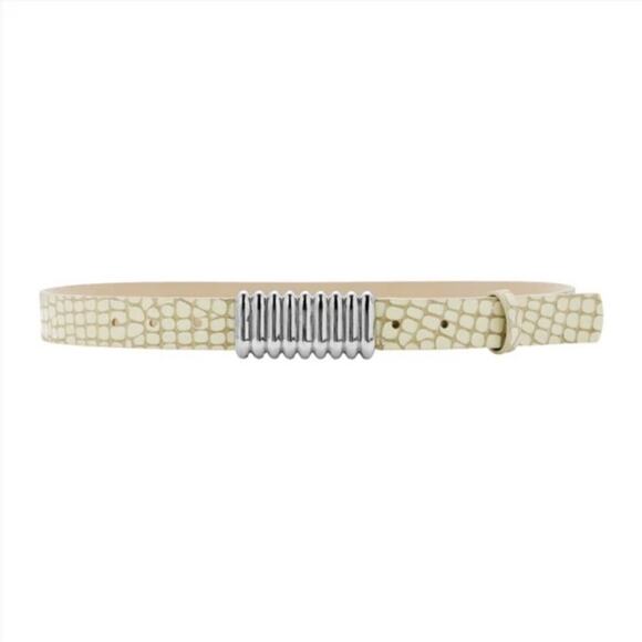 NWT Heaven Mayhem Silk Butter Pebble Leather Belt main image 6